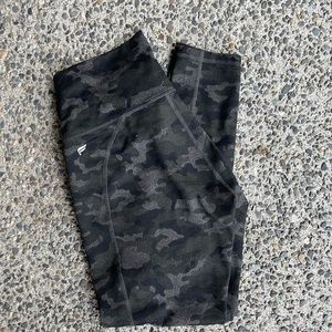 Grey Camo Fabletics Leggings Size XS